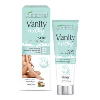 Vanity Milky krem do depilacji z mleczkiem kokosowym 100ml Bielenda