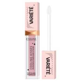 Eveline Cosmetics Variete błyszczyk zwiększający objętość ust z efektem chłodzącym 02 Sugar Nude 6.8ml