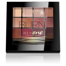 Eveline Cosmetics All In One Eyeshadow Palette paleta cieni do powiek 03 Burn 12g