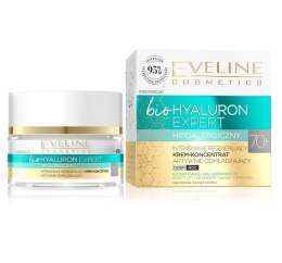 Bio Hyaluron Expert 70+ intensywnie regenerujący krem-koncentrat aktywnie odmładzający na dzień i noc 50ml Eveline Cosmetics