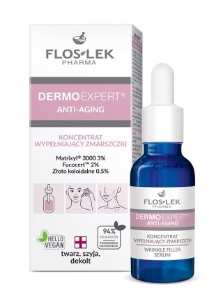 Floslek Dermo Expert Anti-Aging koncentrat wypełniający zmarszczki 30ml