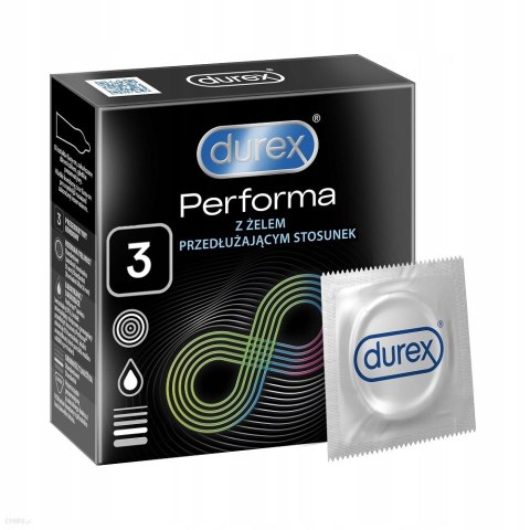 Durex prezerwatywy Preforma 3 szt opóźniające wytrysk Durex