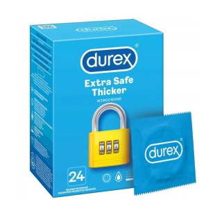 Durex Extra Safe Thicker prezerwatywy wzmocnione 24 szt