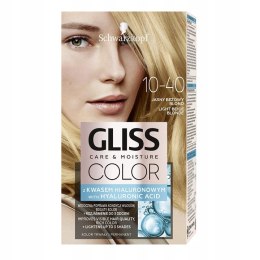 Color Care & Moisture farba do włosów 10-40 Jasny Beżowy Blond Gliss