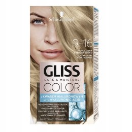 Color Care & Moisture farba do włosów 9-16 Ultra Jasny Chłodny Blond Gliss
