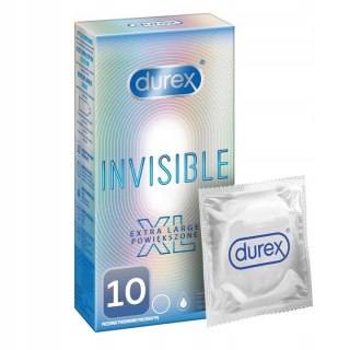 Durex Invisible Extra Large prezerwatywy powiększone 10 szt