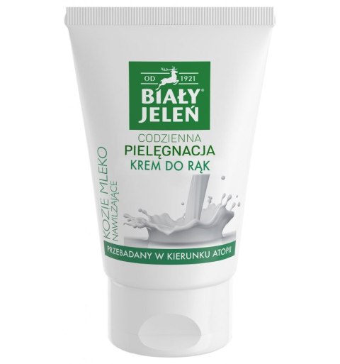 Biały Jeleń Kozie Mleko hipoalergiczny krem do rąk 100ml