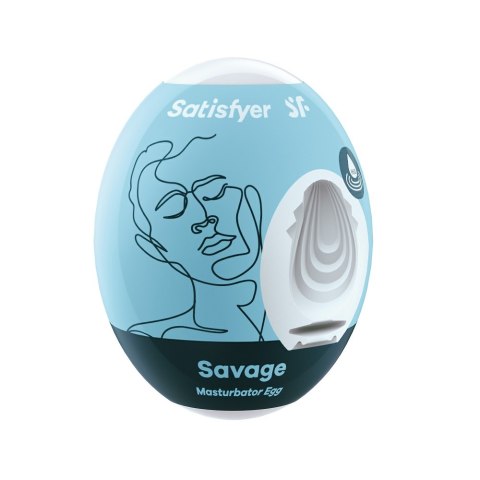 Masturbator Egg masturbator w kształcie jajka Savage Satisfyer