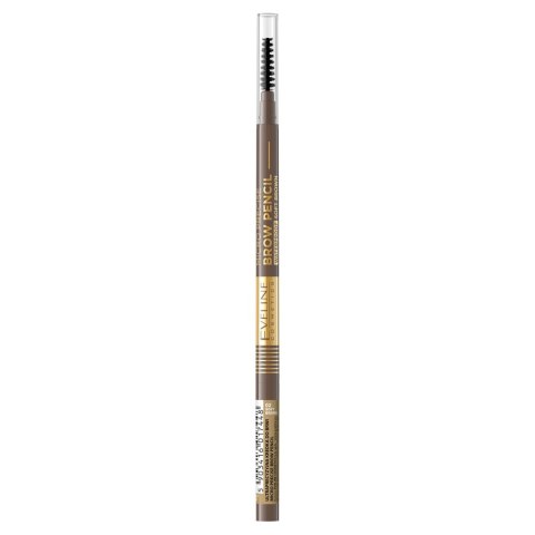 Micro Precise Brow Pencil ultraprecyzyjna kredka do brwi 02 Soft Brown Eveline Cosmetics