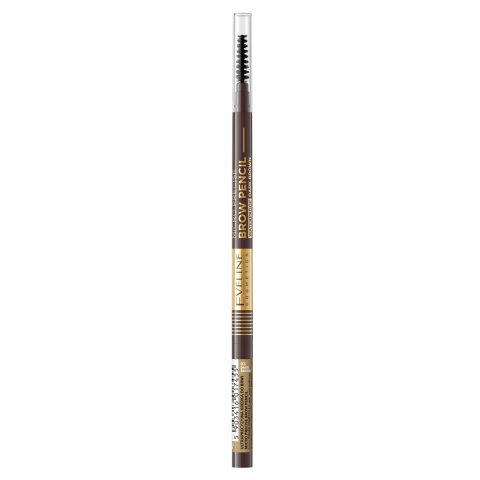 Micro Precise Brow Pencil ultraprecyzyjna kredka do brwi 03 Dark Brown Eveline Cosmetics
