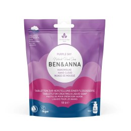 Ben&Anna Natural Hand Soap mydło do rąk w tabletkach Purple Sky 10szt.