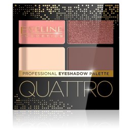 Quattro Professional Eyeshadow Palette paletka cieni do powiek 06 3.2g Eveline Cosmetics