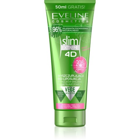 Slim Extreme 4D wyszczuplająca bio-liposukcja 250ml Eveline Cosmetics