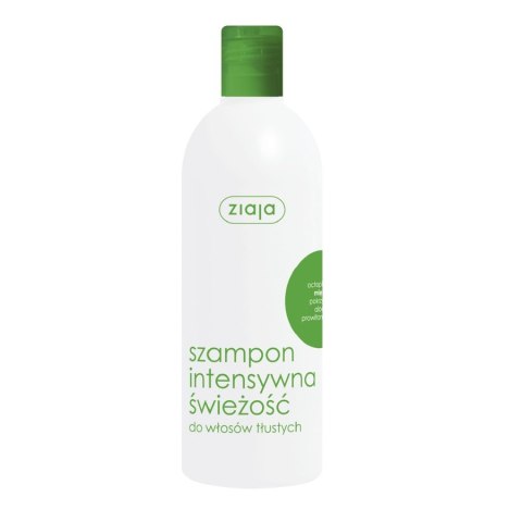 Szampon intensywna świeżość do włosów tłustych 400ml Ziaja