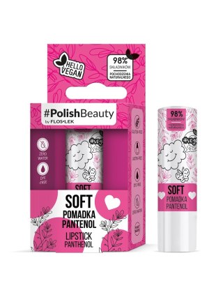 Floslek Vege Lip Care Soft wegańska pomadka do ust Pantenol 4.1g