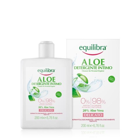 Aloe Delicato Cleanser For Personal Hygiene delikatny żel do higieny intymnej 200ml Equilibra