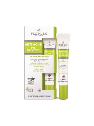 Floslek Anti Acne żel punktowy na niedoskonałości 20ml