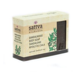 Body Soap indyjskie mydło glicerynowe Sandalwood 125g Sattva