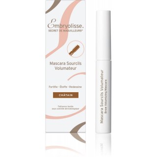 Brow Volumizing Mascara pogrubiająca maskara i pielęgnujące serum do brwi 2w1 Light Brown 5ml Embryolisse