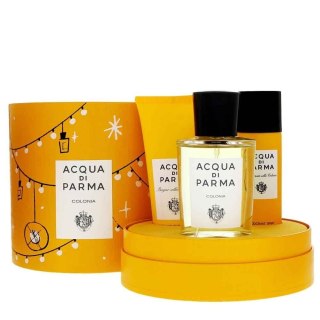 Acqua di Parma Colonia zestaw woda kolońska spray 100ml + żel pod prysznic 75ml + dezodorant spray 50ml