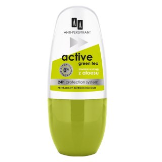 AA Deo Active Green Tea antyperspirant w kulce 24h 50ml