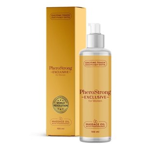 PheroStrong Exclusive For Women Massage Oil With Pheromones olejek do masażu z feromonami 100ml