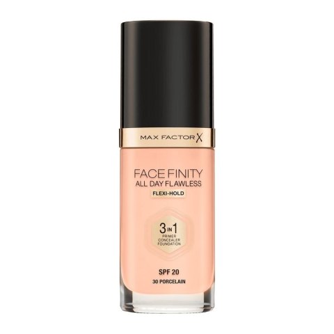 Max Factor Facefinity All Day Flawless 3 w 1 kryjący podkład w płynie 30 Porcelain 30ml