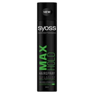 Syoss Max Hold Hairspray lakier do włosów w sprayu Mega Strong 300ml