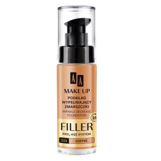 AA Make Up Filler podkład wypełniający zmarszczki 111 Coffee 30ml