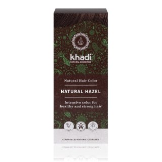 Khadi Natural Hair Colour henna do włosów Orzechowy Brąz 100g