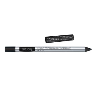 Isadora Perfect Contour Kajal Waterproof wodoodporna kredka do powiek 60 Black 1.3g