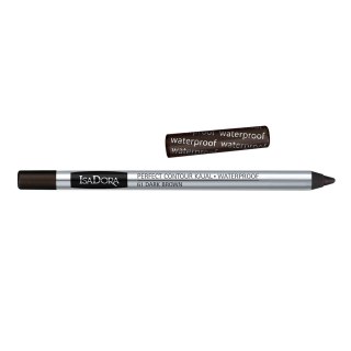 Perfect Contour Kajal Waterproof wodoodporna kredka do powiek 61 Dark Brown 1.3g Isadora