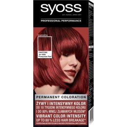 Syoss Permanent Coloration Pantone farba do włosów trwale koloryzująca 5-72 Wulkaniczna Czerwień Pompei