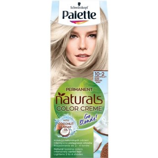 Palette Permanent Naturals Color Creme Go Blonde rozjaśniająca farba do włosów 10-2 Super Popielaty Blond