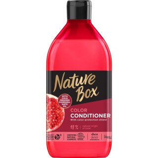 Nature Box Pomegranate Oil odżywka do włosów farbowanych z olejem z granatu 385ml