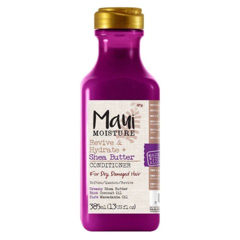 Revive & Hydrate + Shea Butter Conditioner odżywka do włosów suchych i zniszczonych z masłem shea 385ml Maui Moisture