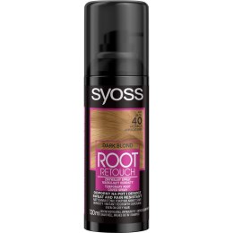 Syoss Root Retouch spray do maskowania odrostów Ciemny Blond 120ml