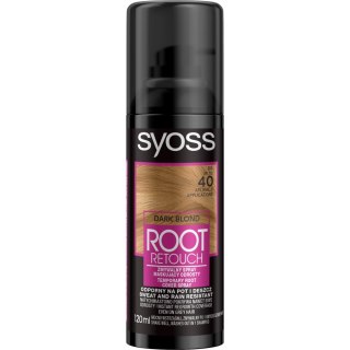 Syoss Root Retouch spray do maskowania odrostów Ciemny Blond 120ml