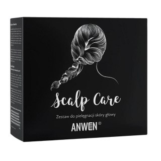 Anwen Scalp Care zestaw do pielęgnacji skóry głowy Grow Me Tender ziołowa wcierka rozgrzewająca 150ml + Darling Clementine serum do pi