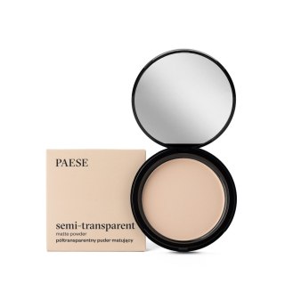 Paese Semi-Transparent Matte Powder półtransparentny puder matujący 1A Ciepły Beż 9g