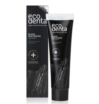 Ecodenta Black Whitening Toothpaste czarna pasta do zębów wybielająca z węglem 100ml