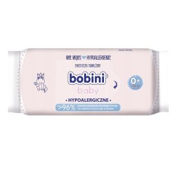 Bobini Bobini Baby hypoalergiczne chusteczki nawilżane dla dzieci i niemowląt 60szt