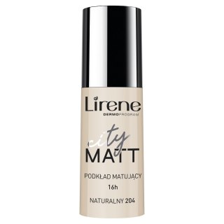 Lirene City Matt podkład matujący do twarzy 204 Naturalny 30ml