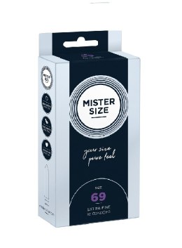 Mister Size Condoms prezerwatywy dopasowane do rozmiaru 69mm 10szt.