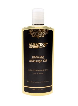 Albatros Dead Sea Massage Oil olejek do masażu z minerałami z Morza Martwego 300ml