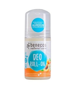 Benecos Deo Roll-On naturalny dezodorant w kulce Morela & Kwiat Czarnego Bzu 50ml