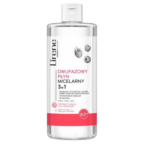 Lirene Dwufazowy płyn micelarny 3w1 400ml