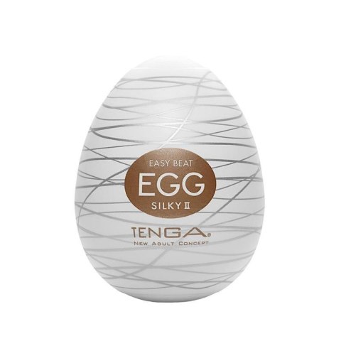 Easy Beat Egg Silky II jednorazowy masturbator w kształcie jajka TENGA