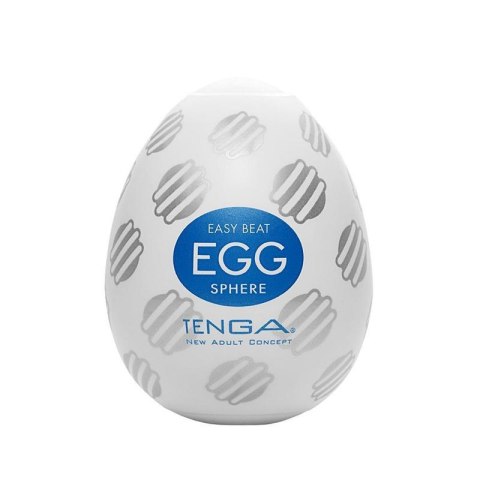 Easy Beat Egg Sphere jednorazowy masturbator w kształcie jajka TENGA