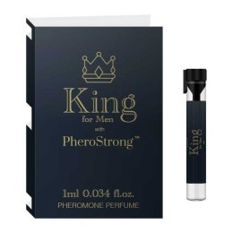 PheroStrong King For Men Pheromone Perfume perfumy z feromonami dla mężczyzn spray 1ml